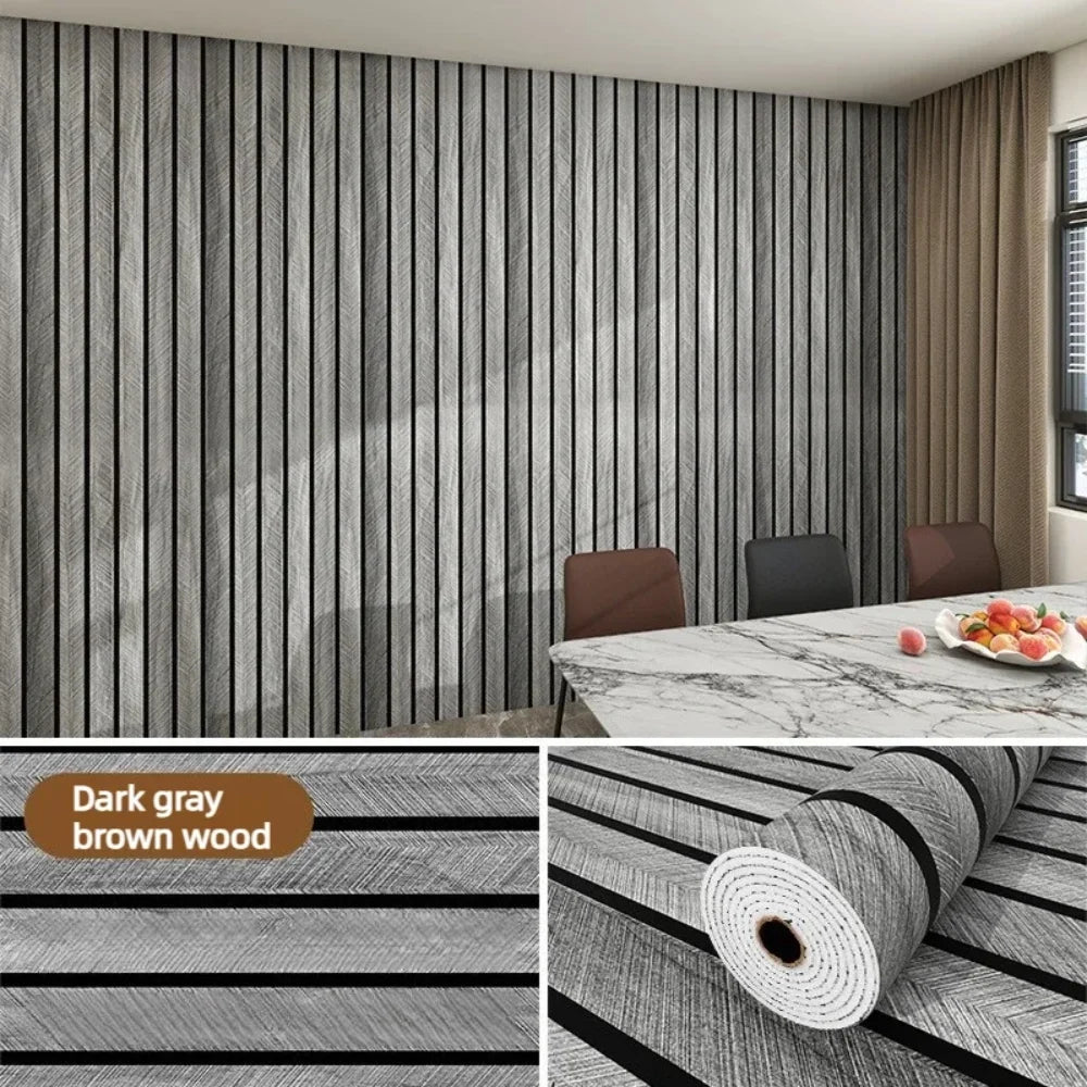 NordWall Grid Series — Herringbone Peel & Stick Wallpaper | Waterproof