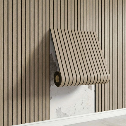 NordWall 3D Oak Series — Faux Wood Grain Peel & Stick Wall Panel | Soundproof | CE Certified