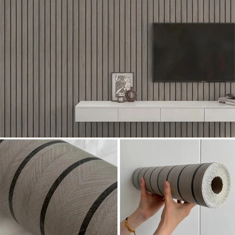 NordWall Oak Series — Peel & Stick Wood Grain Wallpaper | Waterproof