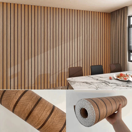 NordWall Oak Series — Peel & Stick Wood Grain Wallpaper | Waterproof