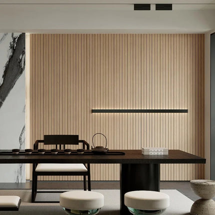 NordWall 3D Oak Series — Faux Wood Grain Peel & Stick Wall Panel | Soundproof | CE Certified