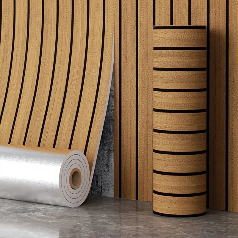 NordWall Grid Series — Herringbone Peel & Stick Wallpaper | Waterproof